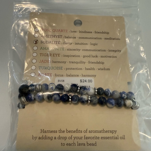 Soldilate Jewelry - Elegant Sodalite Beaded Bracelet